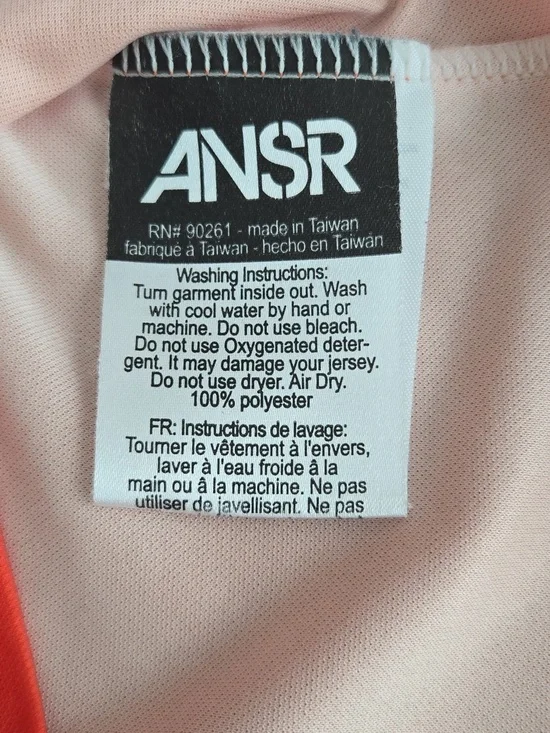 NSR Youth Orange, White & Black Motocross Jersey - Picture 5 of 5